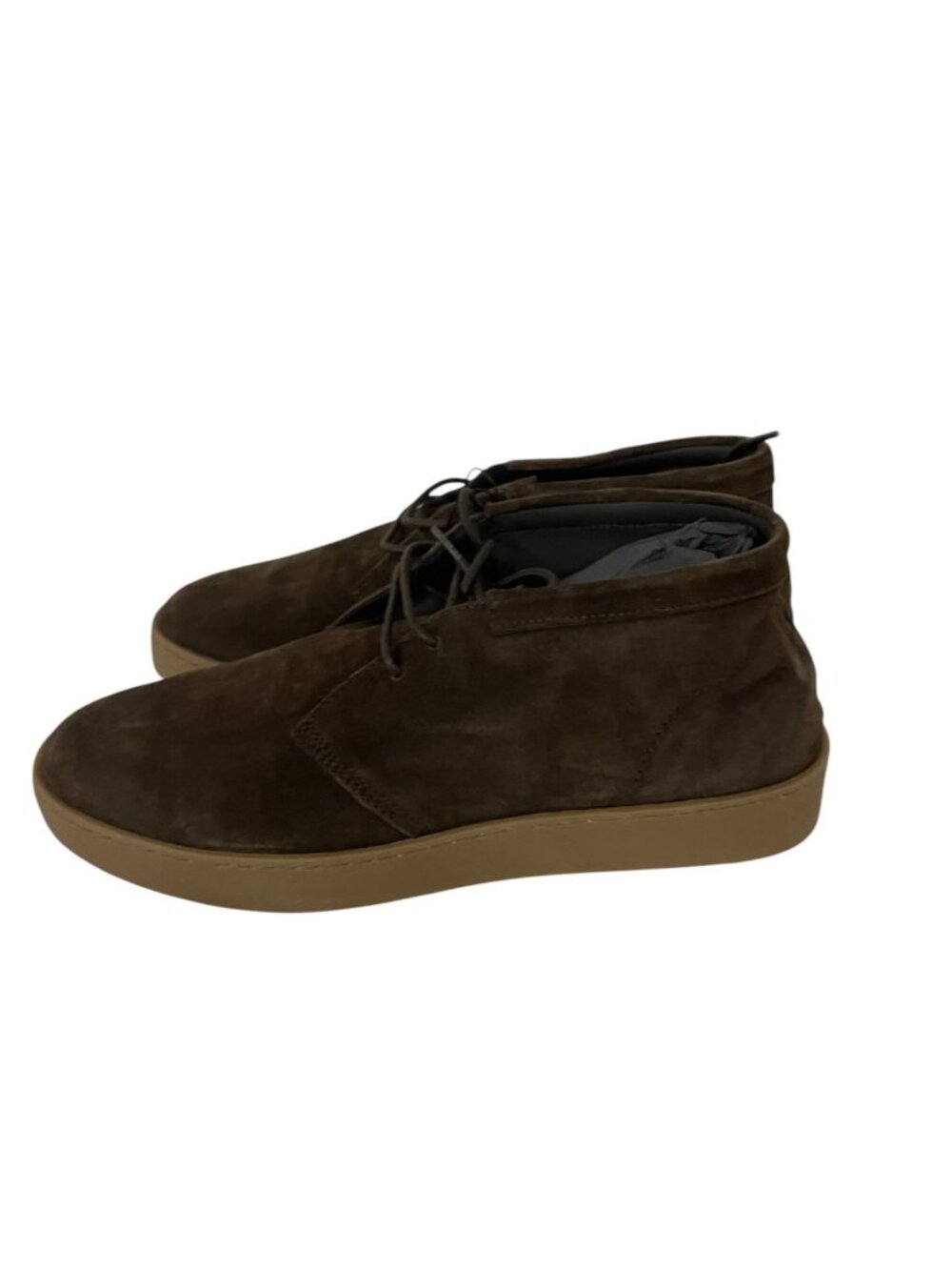 Massimo Dutti Mens Chukka Boots EU 42 US 9 Brown Suede Lace Up 2004/650 NWOB